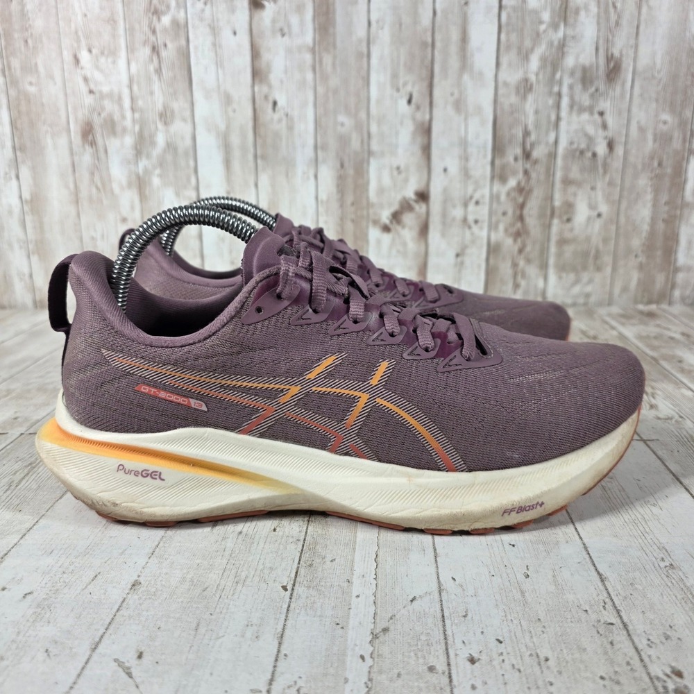 ASICS GT-2000 13 Womens Running Shoes Plum Rose Gold 1012B666 Size 8.5